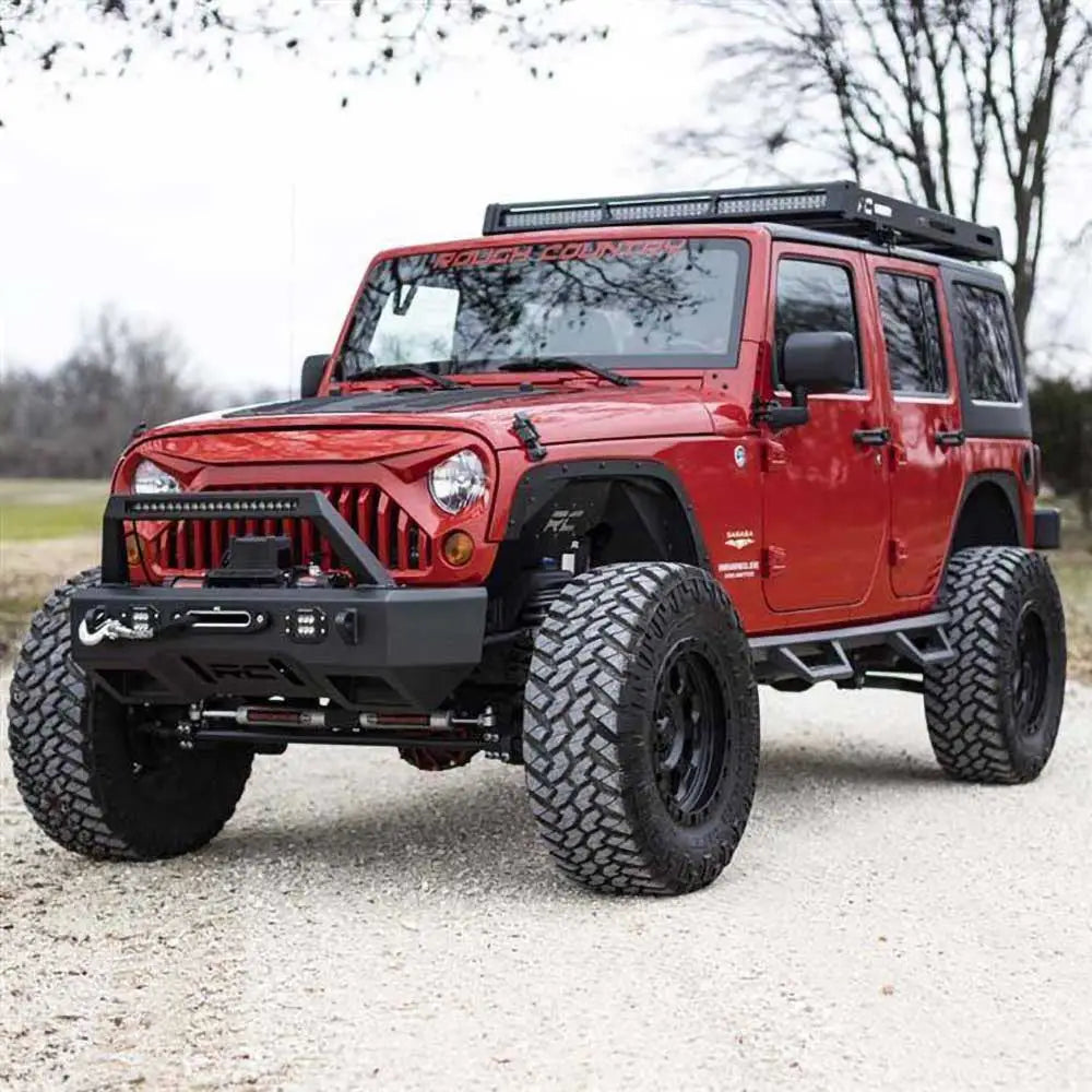 Reketräger for Hardtop med Led-lykter Rough Country - Jeep Wrangler Jk 4 d 07-18