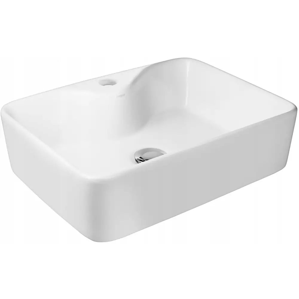 Rektangulær Benkeplatevask 48 Cm Hagser Alexa