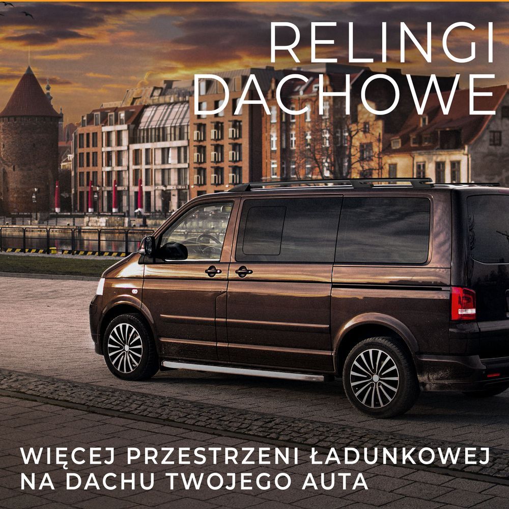 Takrails sort Vw Amarok I OMT � sett bakfra