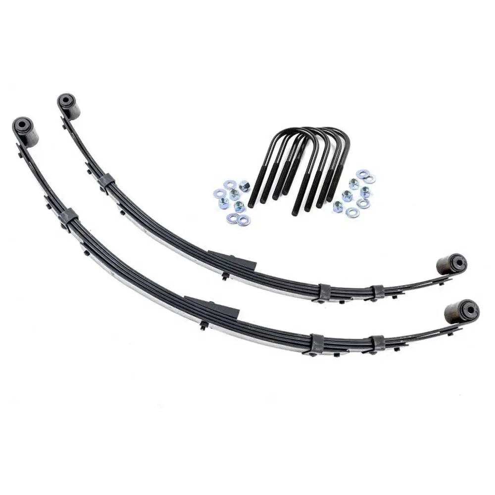 Reser med Fjærblader og U-bolter bak Rough Country Løft 4’’ - Jeep Wrangler Yj 87-95