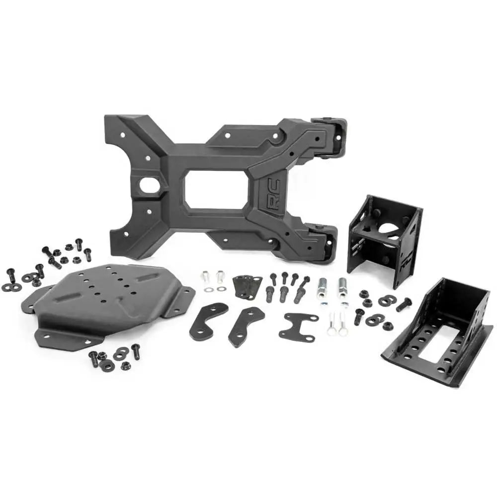 Reservehjulholder med Lysofrelokasjon Heavy Duty Rough Country - Jeep Wrangler Jk 4 d 07-18