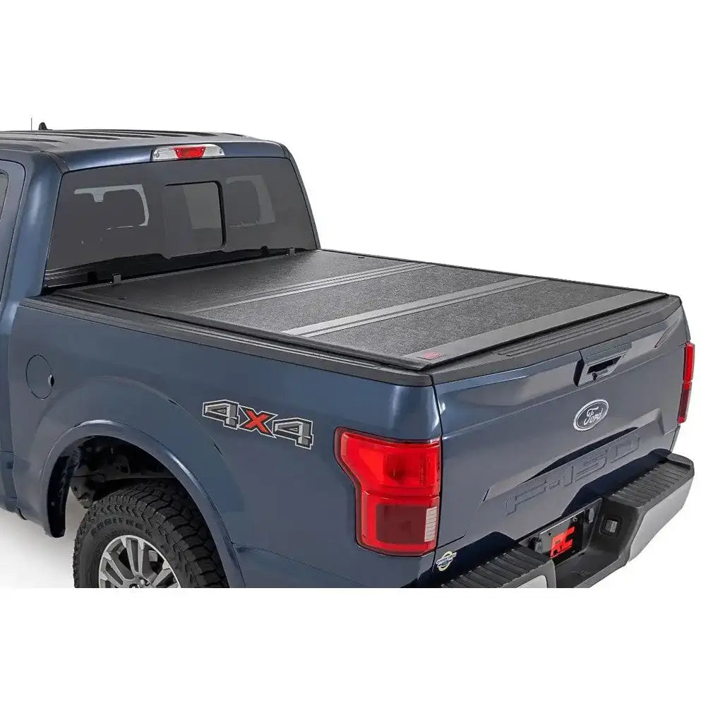 Røff Landegard Tri-fold Lavprofil Deksel for Ford F150 15-20