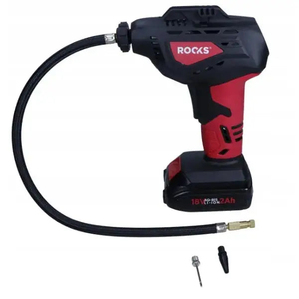 Rooks Mini Kompressor Luftpumpe 18v Aq-bis Batteri