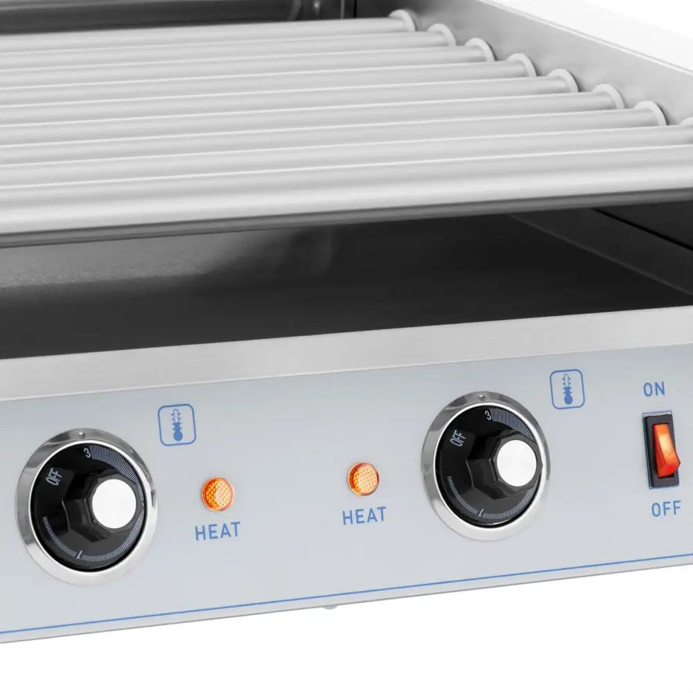 Rørgrillpølsevarmer - 9 Ruller 900 w