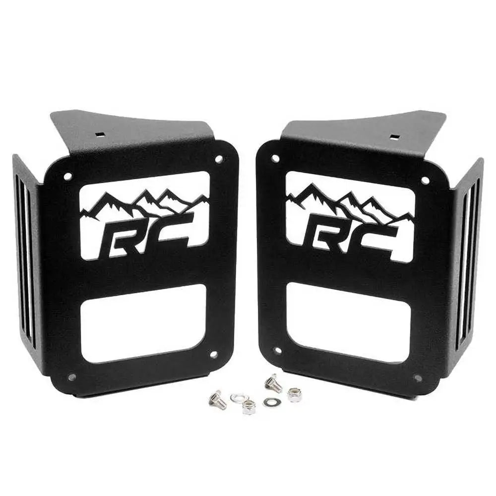 Rough Country Baklykt Beskyttelser - Jeep Wrangler Jk 4 d 07-18