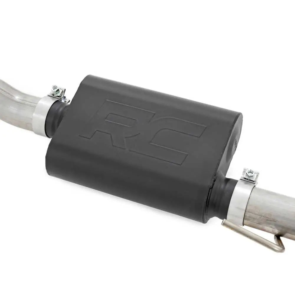 Rough Country Dobbel Lyddemper Cat Back - Jeep Gladiator Jt 20-