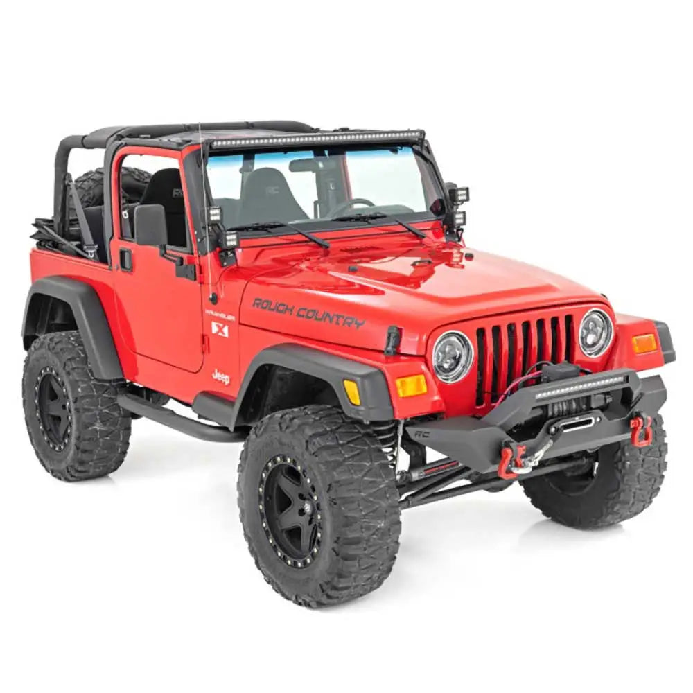 Rough Country Factory Style - Skjermforlengelser Foran og bak for Jeep Wrangler Tj 97-06