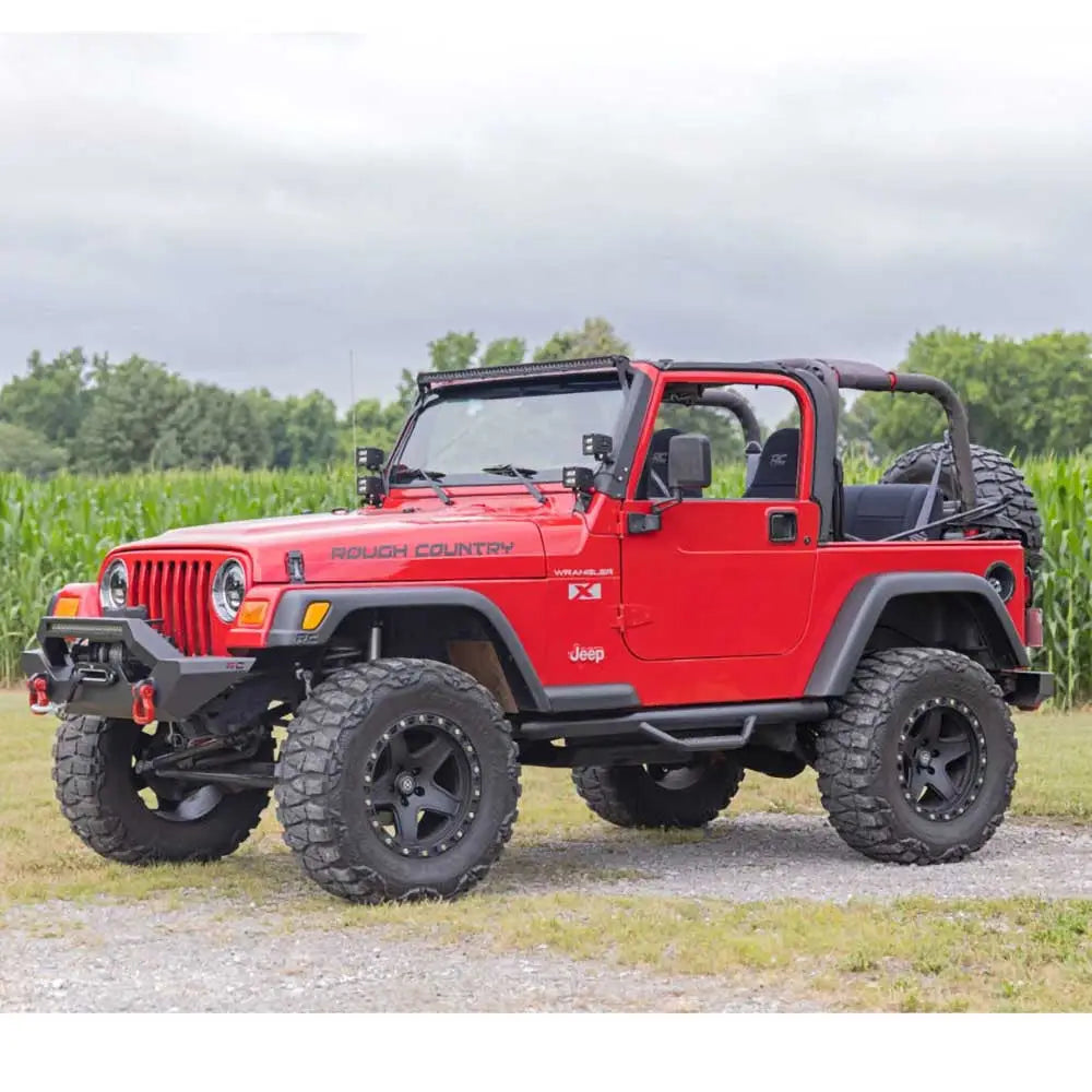 Rough Country Factory Style - Skjermforlengelser Foran og bak for Jeep Wrangler Tj 97-06