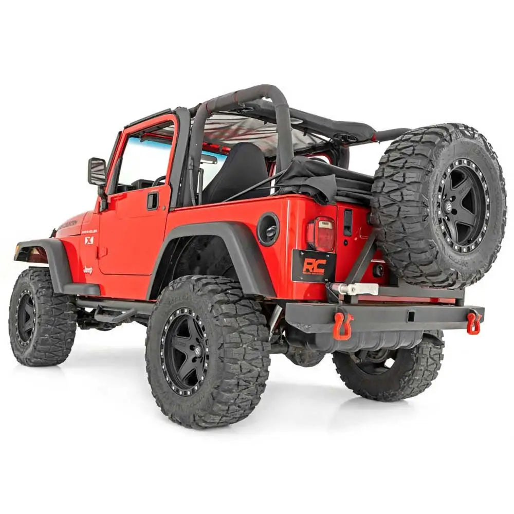 Rough Country Factory Style - Skjermforlengelser Foran og bak for Jeep Wrangler Tj 97-06