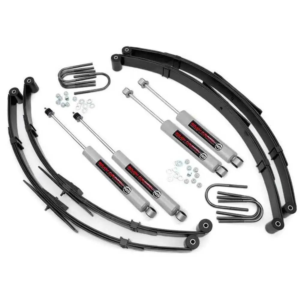 Rough Country Hevesett 2,5’’ Løft - Jeep Wrangler Yj 87-95