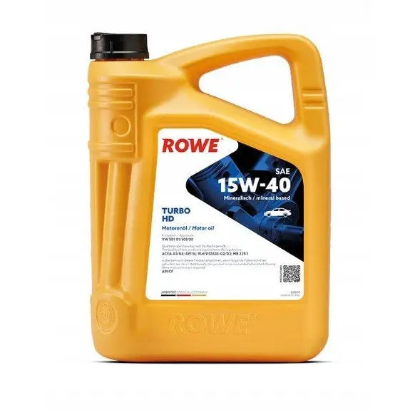 Rowe Hightec Turbo Hd 15w-40 Olje 4l