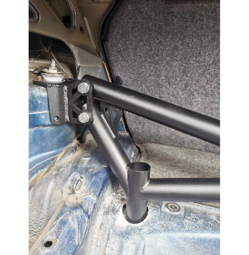 Oversiktsbilde av 4-punkts bakre avstiver for BMW E46 drift