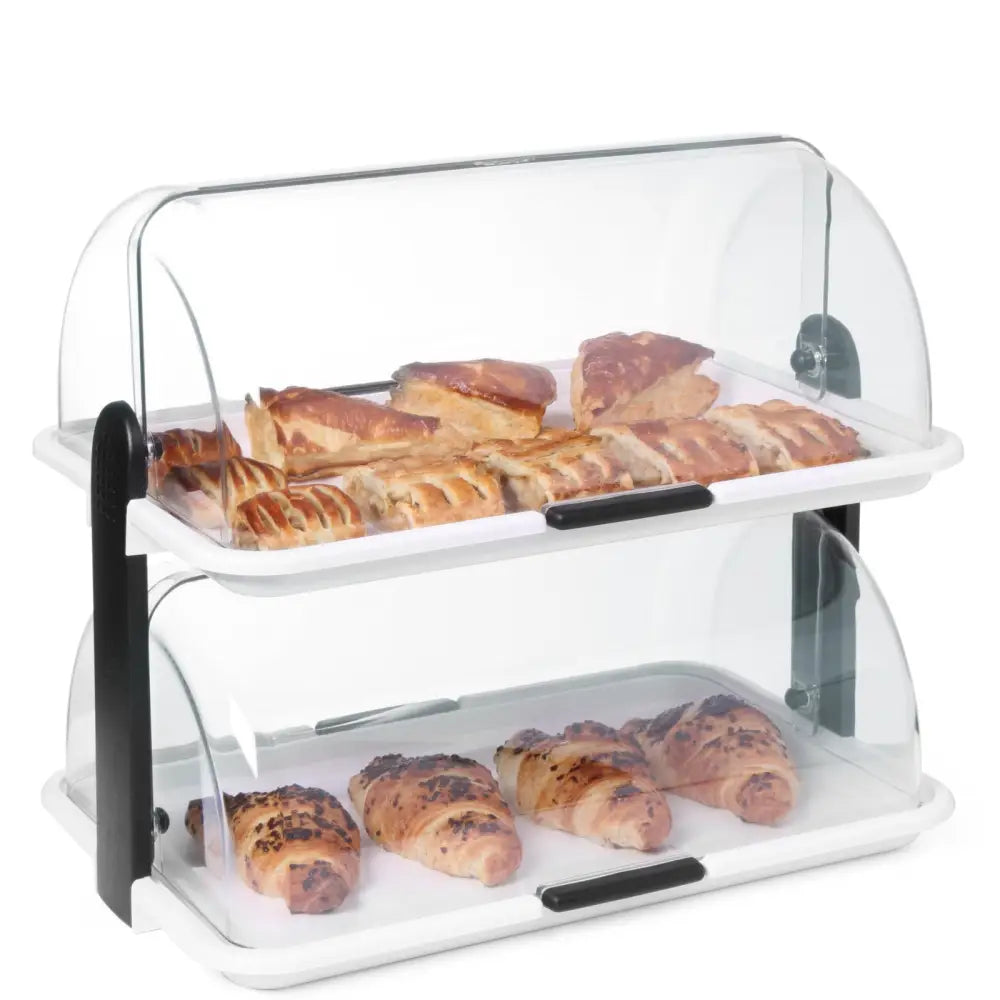 Rulledeksel Dobbelt Matvaredisk med Hendi 871713