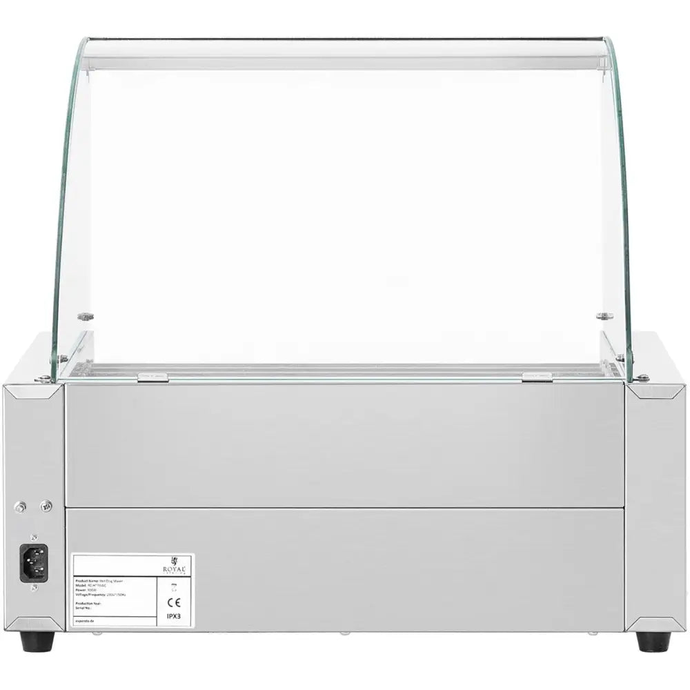 Rullegrill til Pølser og Hot Dogs med Beskyttelse - 9 Ruller 900 w