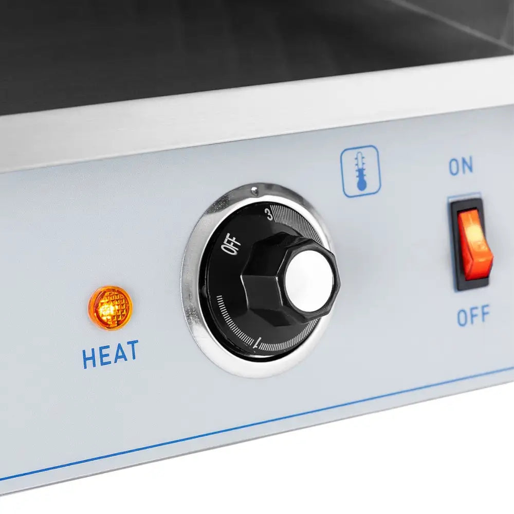 Rullende Grillpølsevarmer med 11 Valser 1100 w