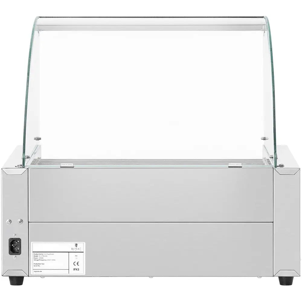 Rullende Grillpølsevarmer med 11 Valser 1100 w