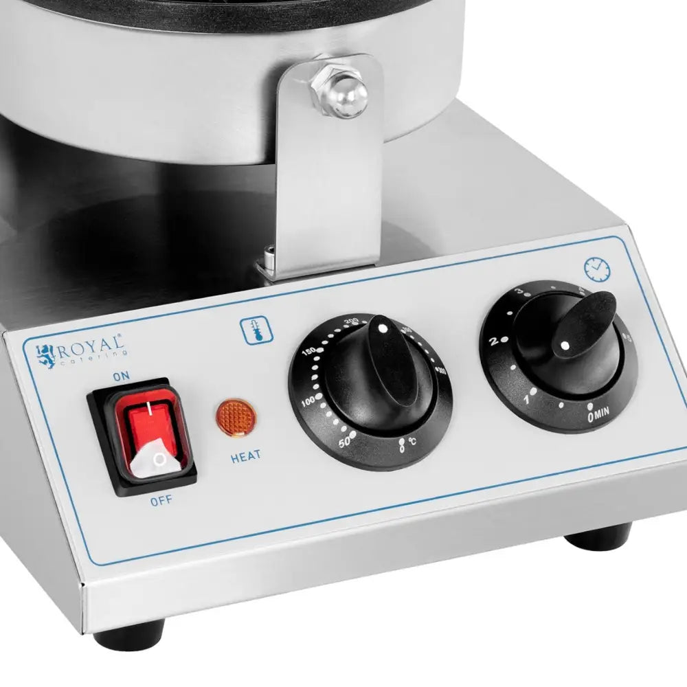 Rund Enkel Belgisk Vaffeljern ø170 Mm 1300 w