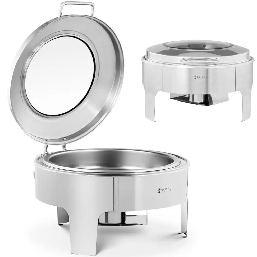 Rund Matvarmebeholder med Vinduslokk ø39 Cm 5.8 l