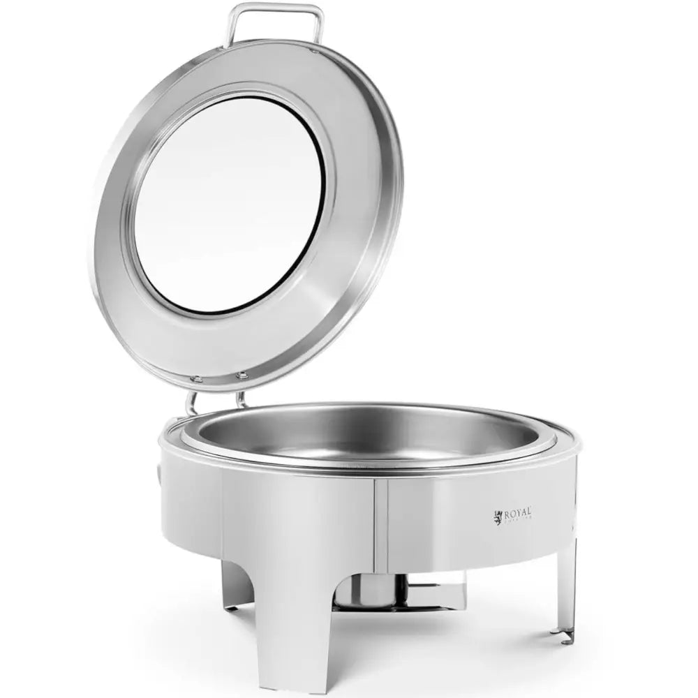 Rund Matvarmebeholder med Vinduslokk ø39 Cm 5.8 l