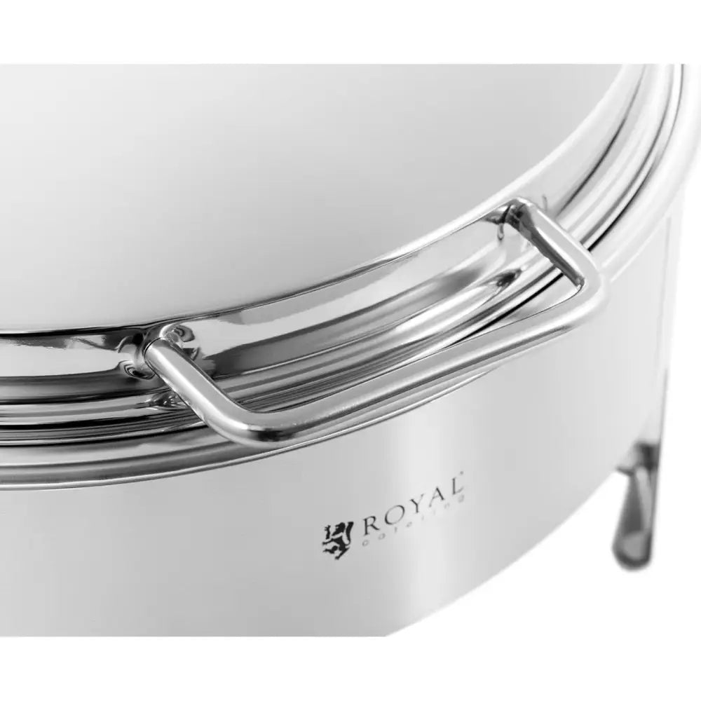 Rund Matvarmebord 5.8 l med Lokk 39 Cm Dia.