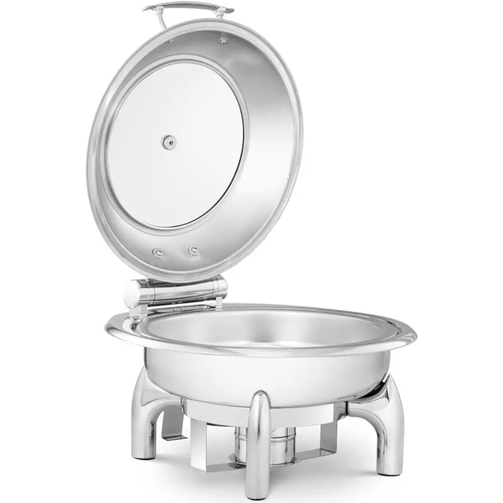 Rund Matvarmeplate med Lokk 39 Cm Diam. 5,5 l