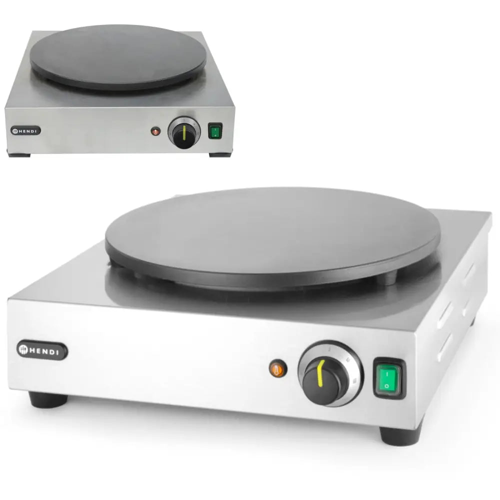 Runde Elektriske Pannekakepanne 40 Cm 3000 w - Hendi 212028