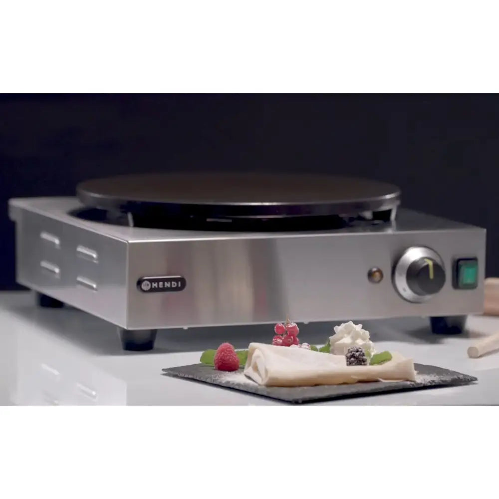 Runde Elektriske Pannekakepanne 40 Cm 3000 w - Hendi 212028