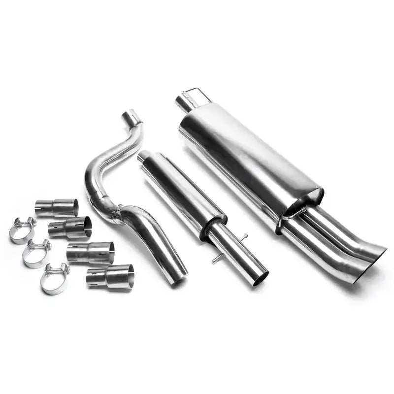 Rustfritt Stål Catback 2x76mm Dtm Ta Technix Audi A3 (8l) 96-03