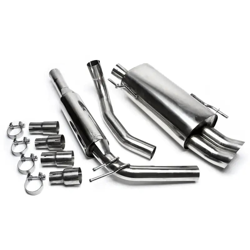 Rustfritt Stål Catback 2x76mm Dtm Ta Technix Volkswagen Polo (6n) 94-99