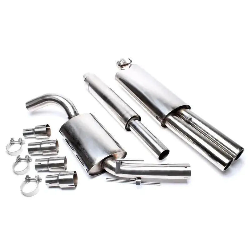 Rustfritt Stål Catback 2x76mm Ta Technix Volkswagen Golf 2 83-91
