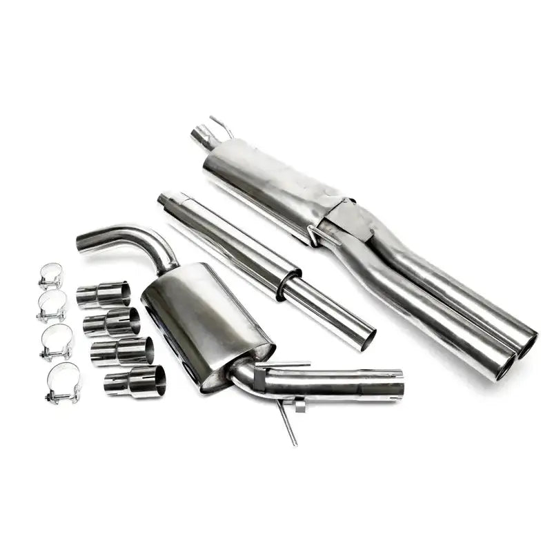Rustfritt Stål Catback 2x76mm Ta Technix Volkswagen Golf 3 93-99 / Vento 92-98