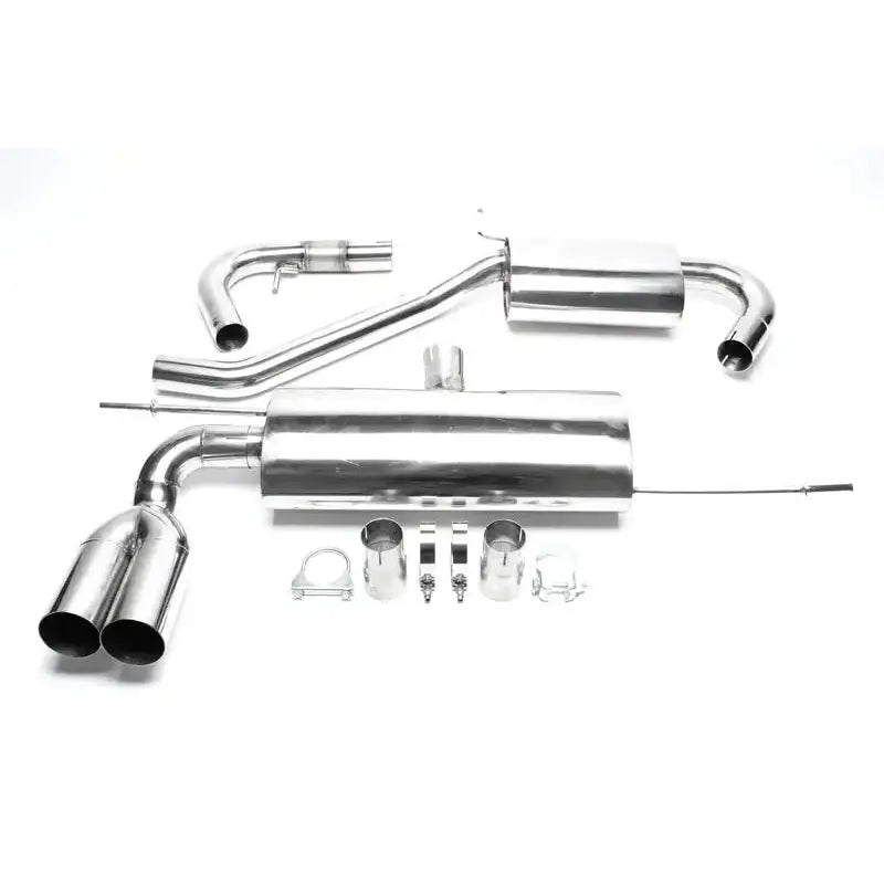 Rustfritt Stål Catback 2x76mm Ta Technix Volkswagen Golf 5 03-12
