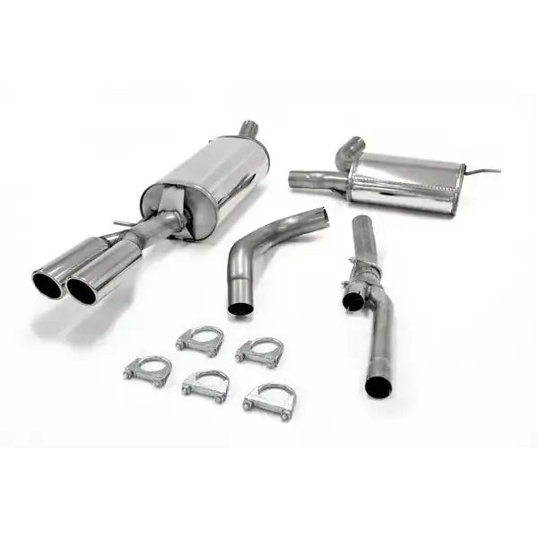 Rustfritt Stål Catback 2x80mm Ta Technix Audi A4 (b5) 94-01
