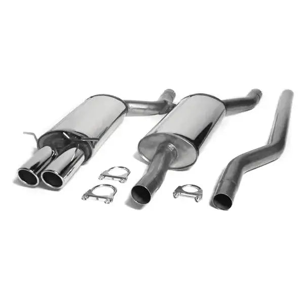 Rustfritt Stål Catback 2x80mm Ta Technix Audi A4 Quattro 95-01