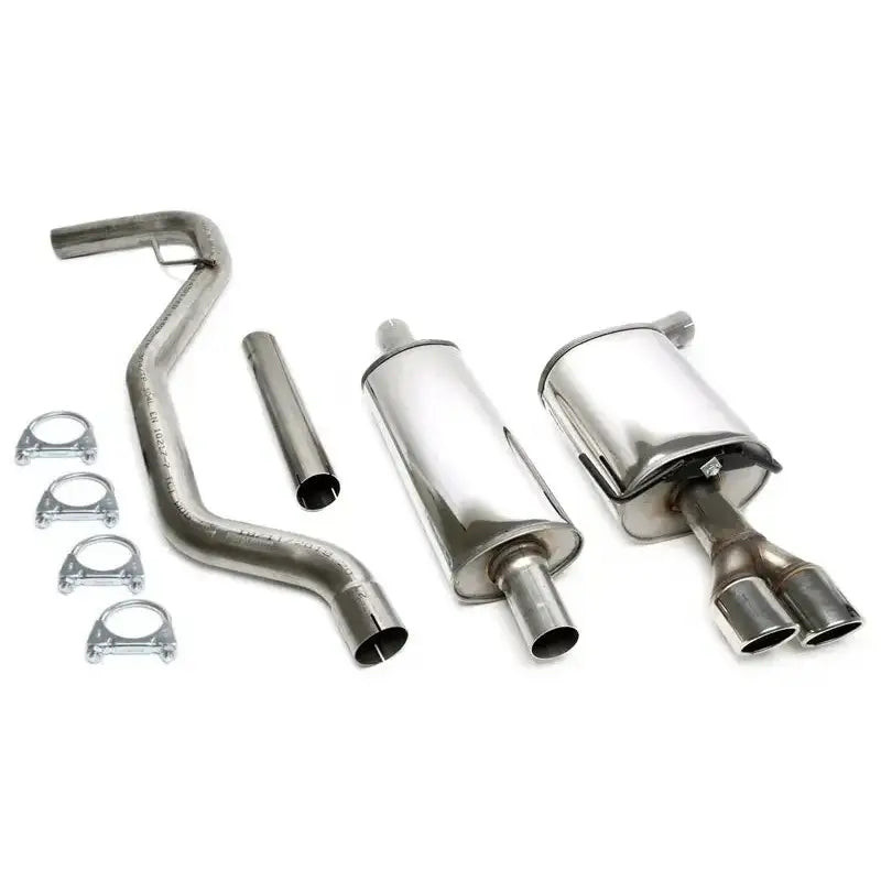 Rustfritt Stål Catback 2x80mm Ta Technix Saab 9-3 02-06