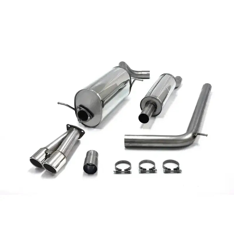 Rustfritt Stål Catback 2x80mm Ta Technix Seat Ibiza 4 08-12