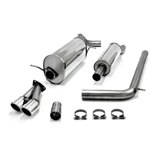 Rustfritt Stål Catback 2x80mm Ta Technix Skoda Fabia 04-09