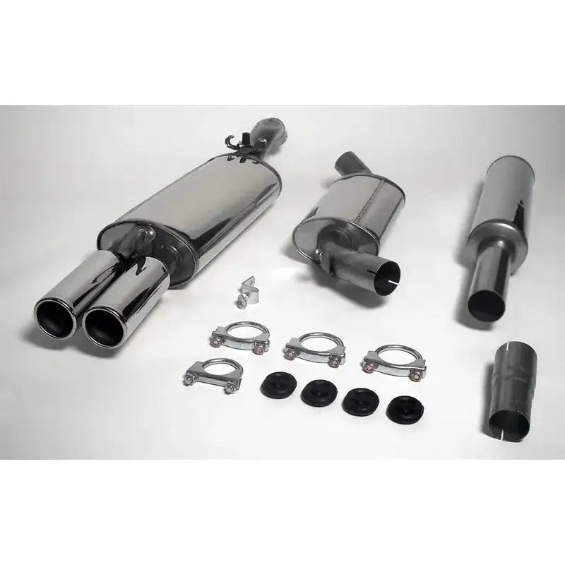 Rustfritt Stål Catback 2x80mm Ta Technix Volkswagen Golf 2 83-91