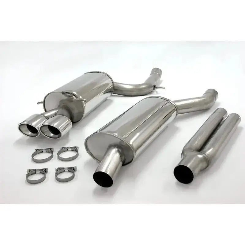 Rustfritt Stål Catback 2x90x120mm Ta Technix Audi A4 (b5) 99-01 Avant