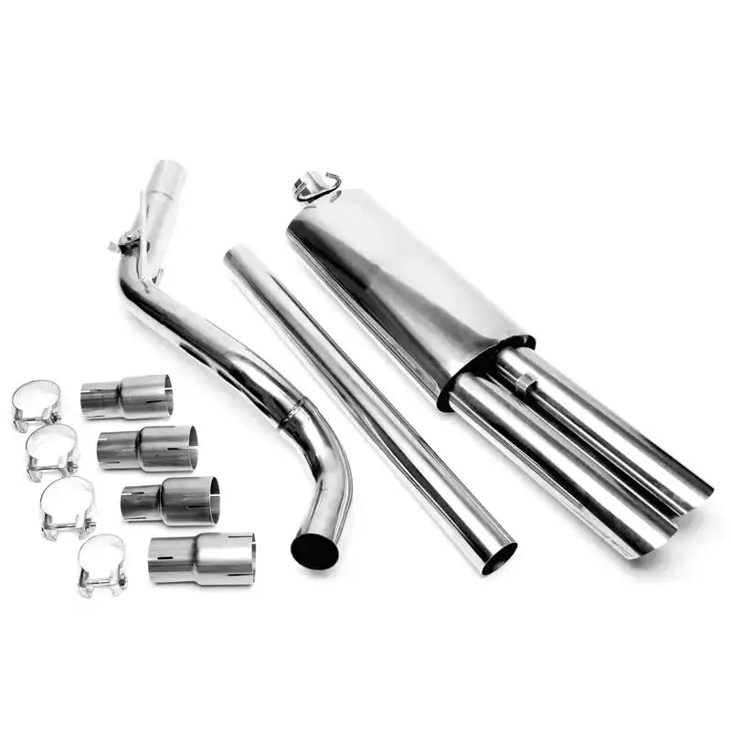 Rustfritt Stål Catback System 2x76mm Ta Technix Volkswagen Golf 2 83-91