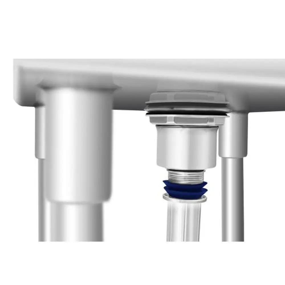 Rustfritt Stål Gastronomisk Kjøkkenvask Enkeltkammer 75x75cm