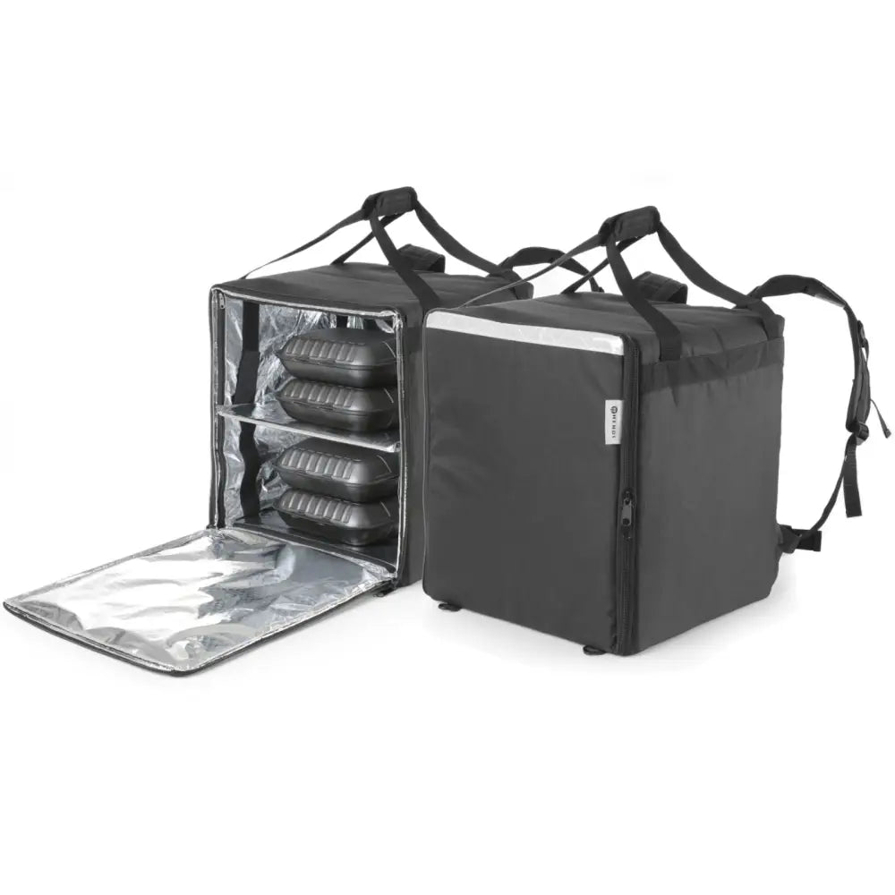 Ryggsekk Matleveringstaske for Transport av 10 Pizzaesker Vanntett 72 l - Hendi 709801