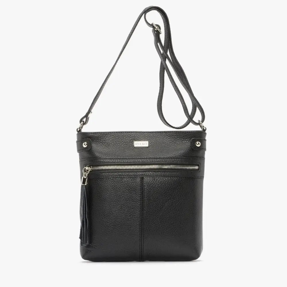 Ryłko Svart Skinnveske for Kvinner