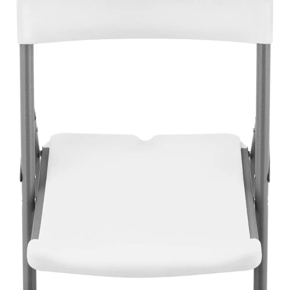 Sammenleggbart Hvitt Bankett- og Hagestolsett 40 x 38 Cm - 4 Stk.