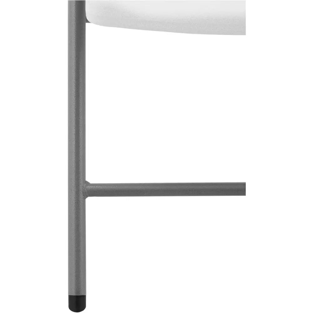 Sammenleggbart Hvitt Bankett- og Hagestolsett 40 x 38 Cm - 4 Stk.