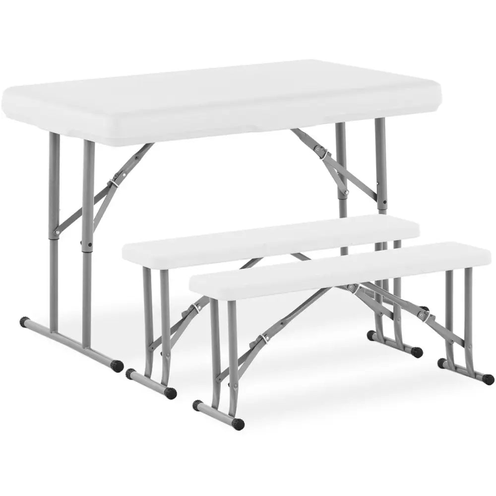Sammenleggbart Piknikbord med Benk 113 x 68 x 73 Cm