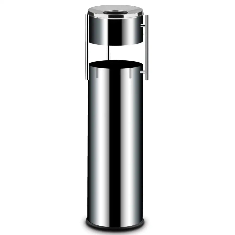 Selvslukkende Stålpapirkurv 15l - Hendi 691373