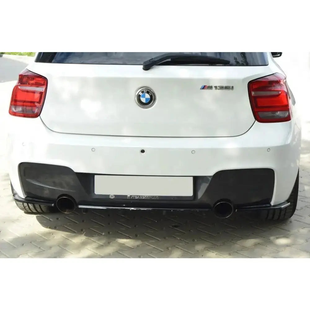 Sentersplitter bak Bmw 1 F20/f21 M-power (with Vertical Bars)