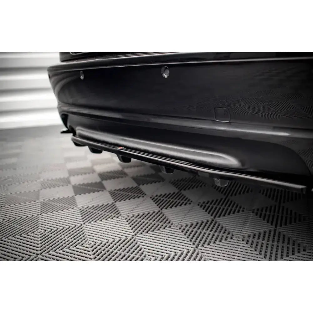 Sentersplitter bak Bmw 3 E46 Mpack Coupe (with Vertical Bars)