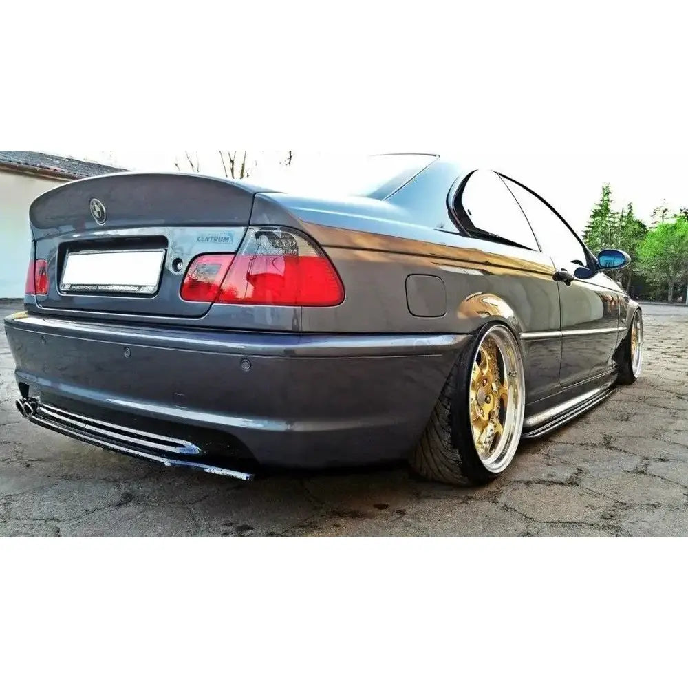 Sentersplitter bak Bmw 3 E46 Mpack Coupe (without Vertical Bars)